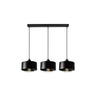 3xE27  Nilo  piekaramā  lampa  20 cm , melna