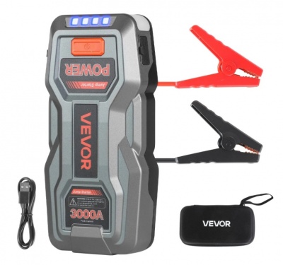 VEVOR  palaišanas  akumulators-būsters, 3000A ,12V