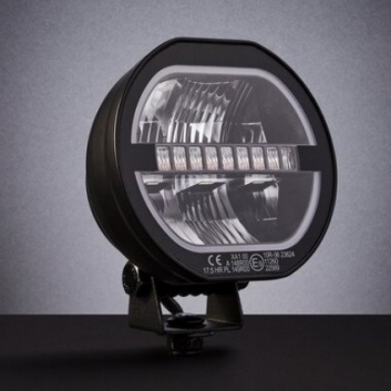 5 collu  LED  tālo gaismu  lukturis  ar  divkāršu  gabarītgaismu  un  brīdinājuma  gaismu