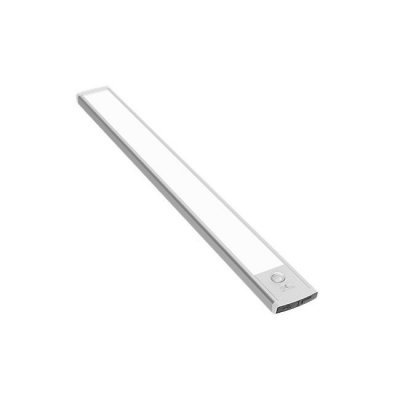Kumo  PIR  USB  zemskapja  lampa  40 cm , 2,5 W , sudrabaina
