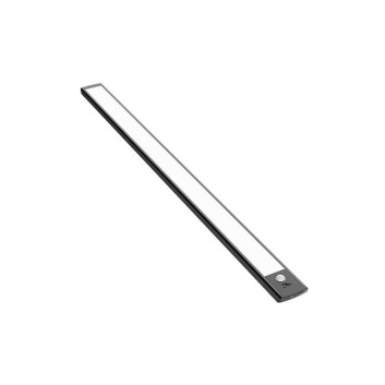Kumo  PIR  USB  zemskapja  lampa  60cm , 4W , melna