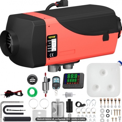 VEVOR  12V , 2KW  dīzeļa  gaisa  sildītājs