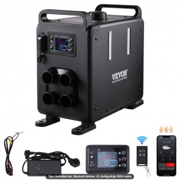 VEVOR  5-8KW  dīzeļsildītājs, 12V/24V