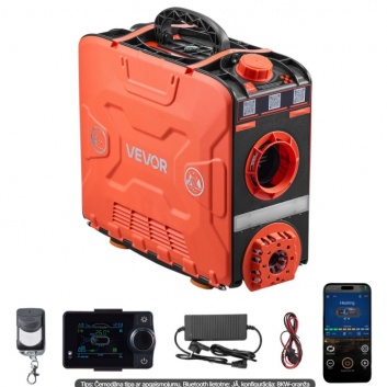 VEVOR  dīzeļdegvielas  sildītājs , 5–8 kW , DC 12 V