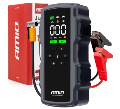 Auto  palaišanas  ierīce-būsters 12V , 17Ah , 900A , 4in1  AMiO-05126