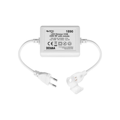 COB  LED  aptumšotājs  230V  RF  ar  tālvadības pulti