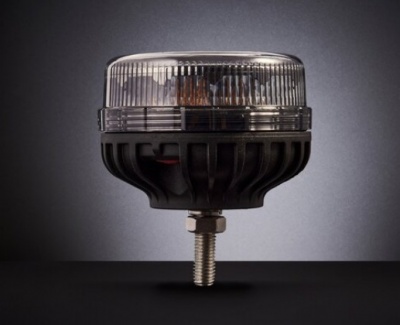 Bākuguns  12LED, 12-24V , pieskrūvējama , tumši  brūna  lēca