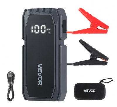 VEVOR  palaišanas  iekārta , 1500A , 12V ,  6 l benzīna / 4 l dīzeļdzinējiem