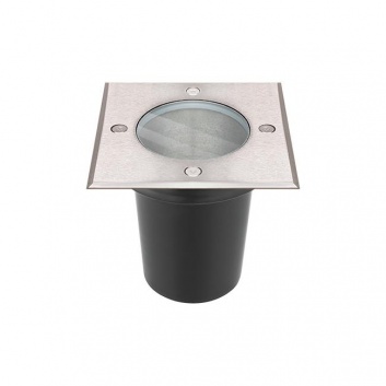 LED  GU10  kvadrātveida  iebūvējamā  bruģa  armatūra  IP67 , 230V , 108mm